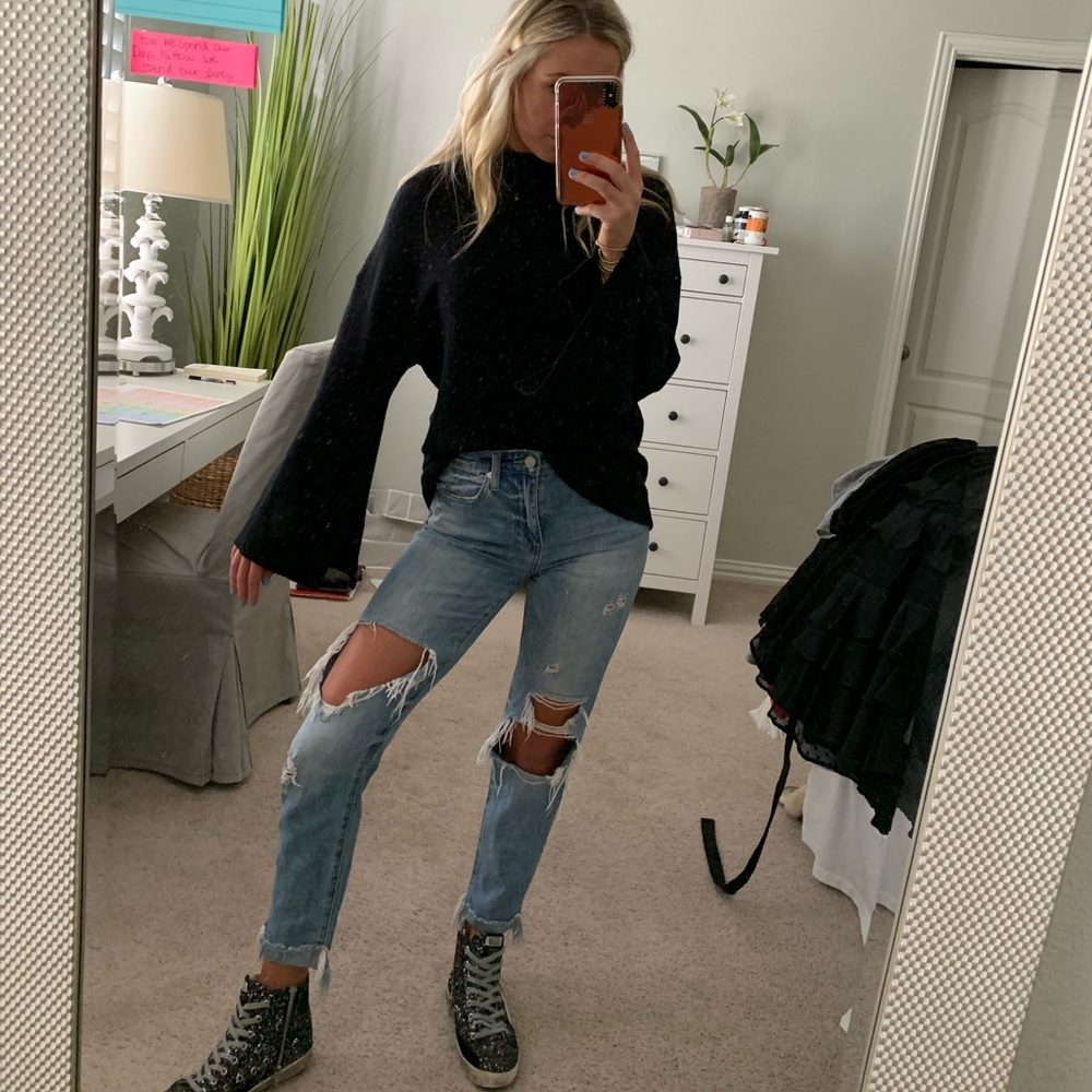 Black sweater